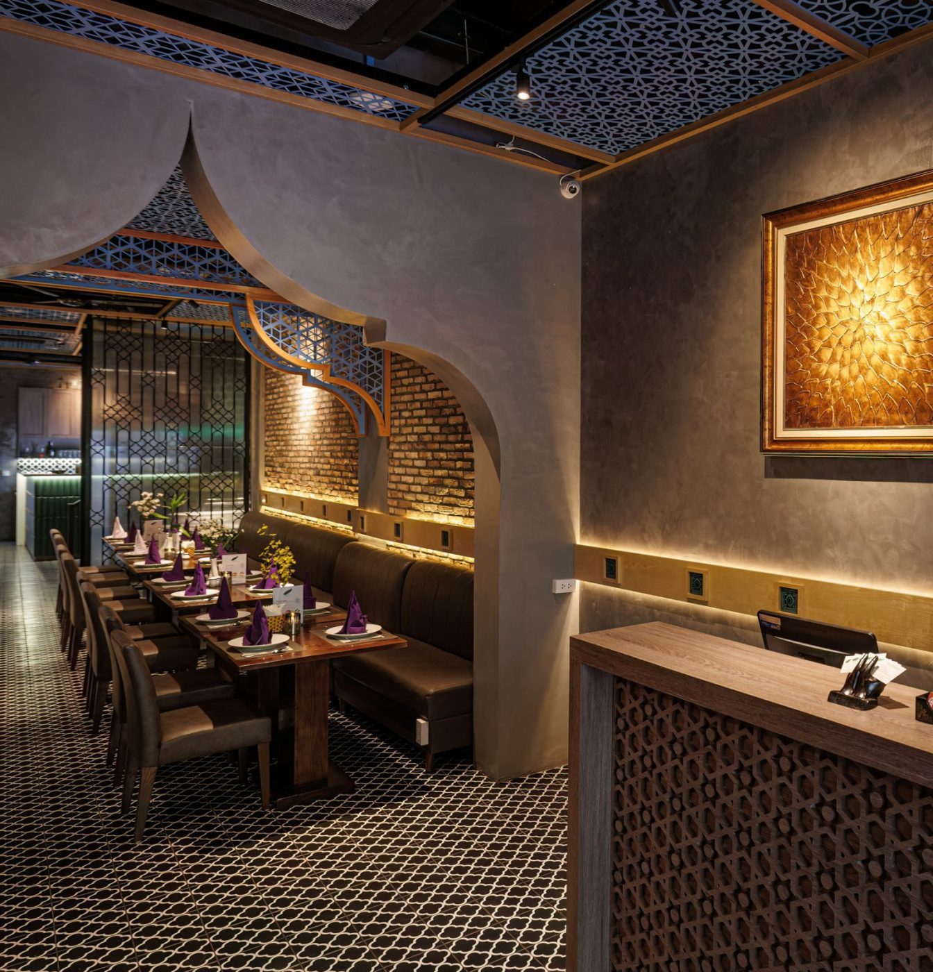 Indian food restaurant in saigon